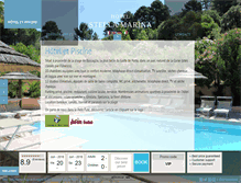 Tablet Screenshot of hotel-stella-marina.com